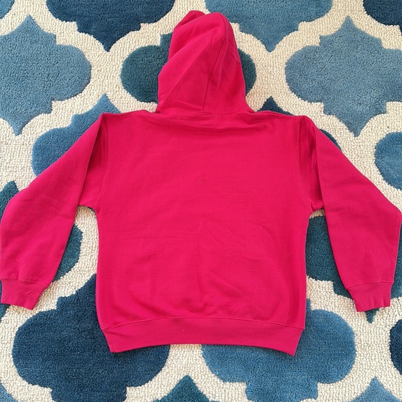 I LOVE NY Size S~ Hoodie Official Sweatshirt Hot Pink Top Shirt ~NYC - Picture 3 of 8